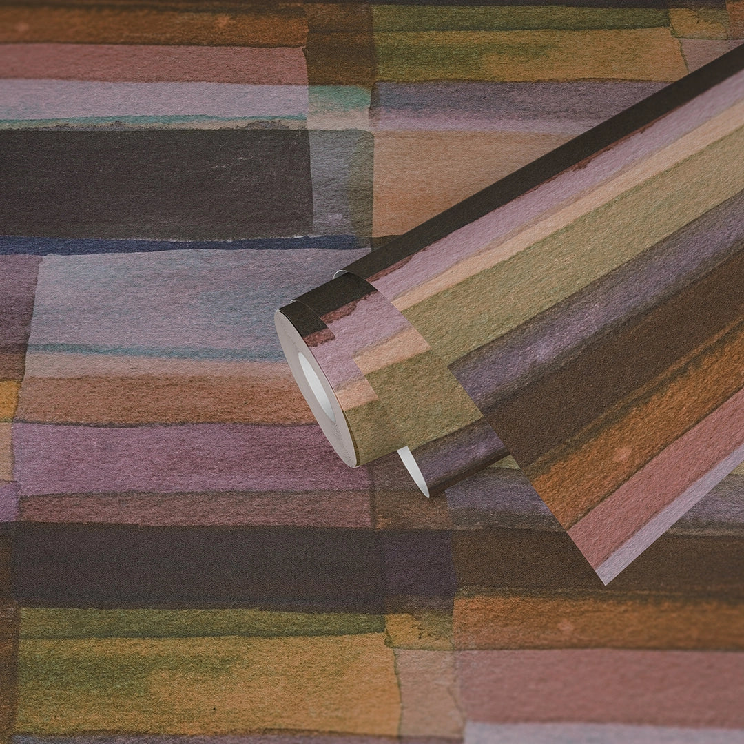 Abstract Visions Wallpaper in Sunset Hues - Image 3
