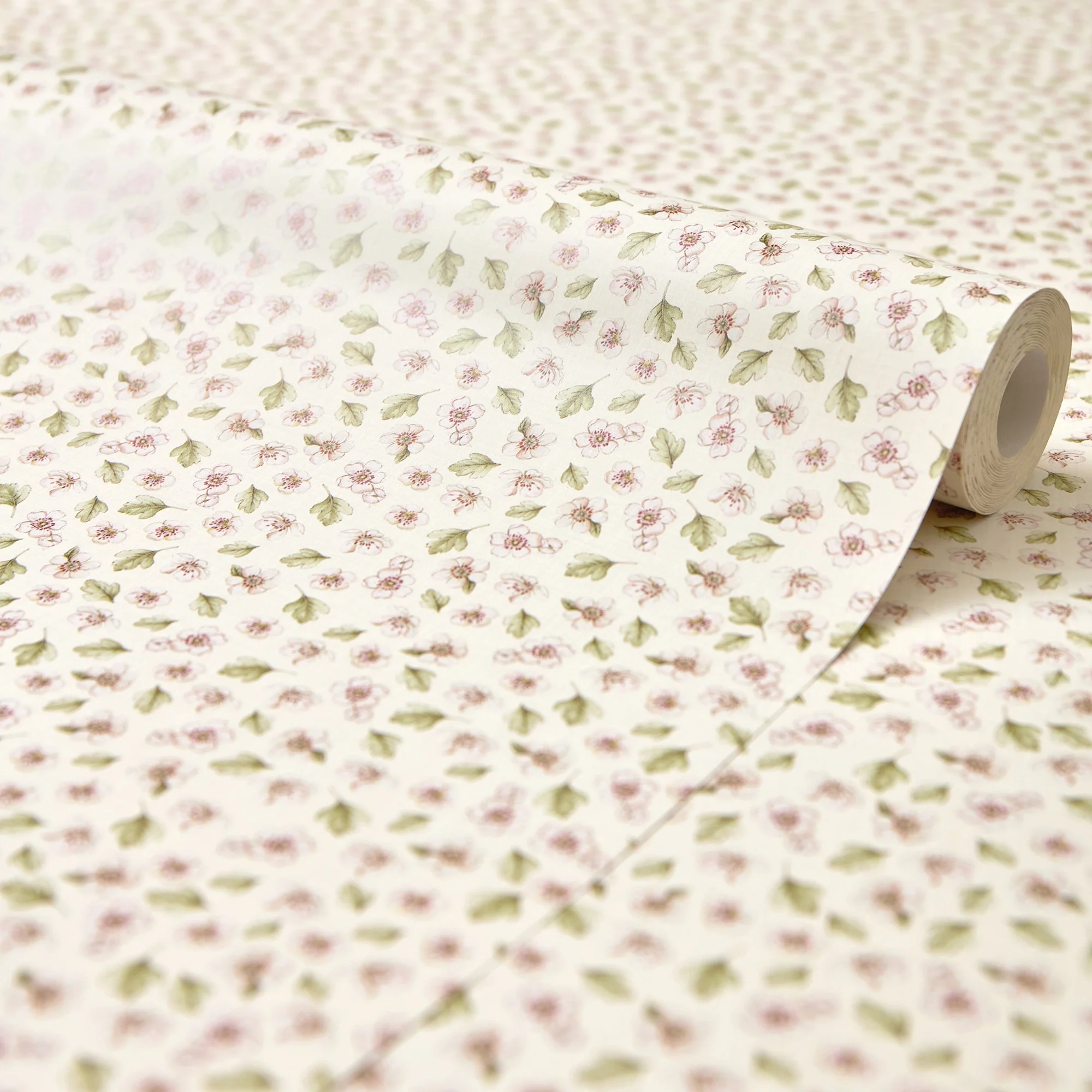 Apple Blossom Wallpaper in Cream - Image 4