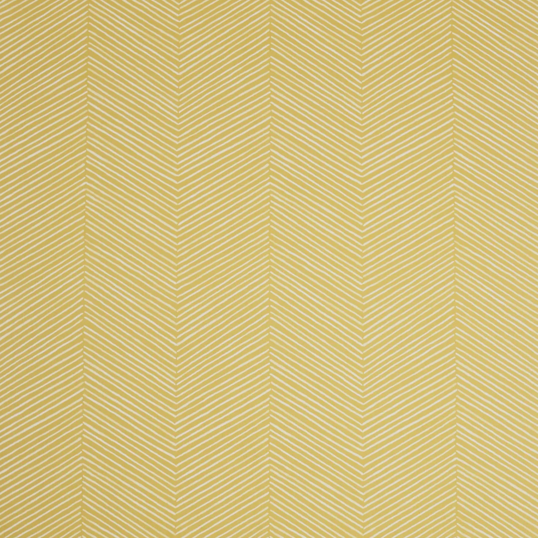 Arrow Weave Wallpaper in Ochre
