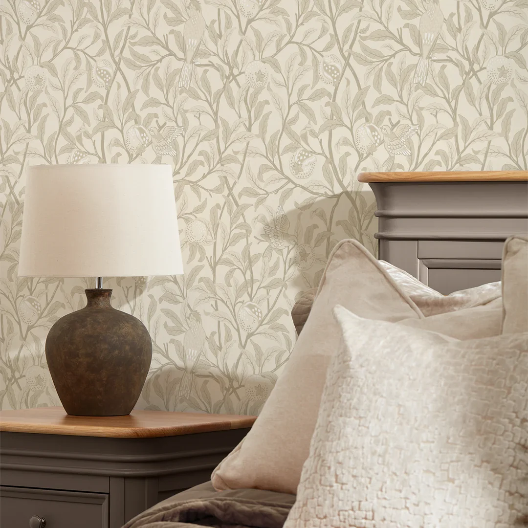 Beauty of Nature Wallpaper in Warm Neutrals - Image 3
