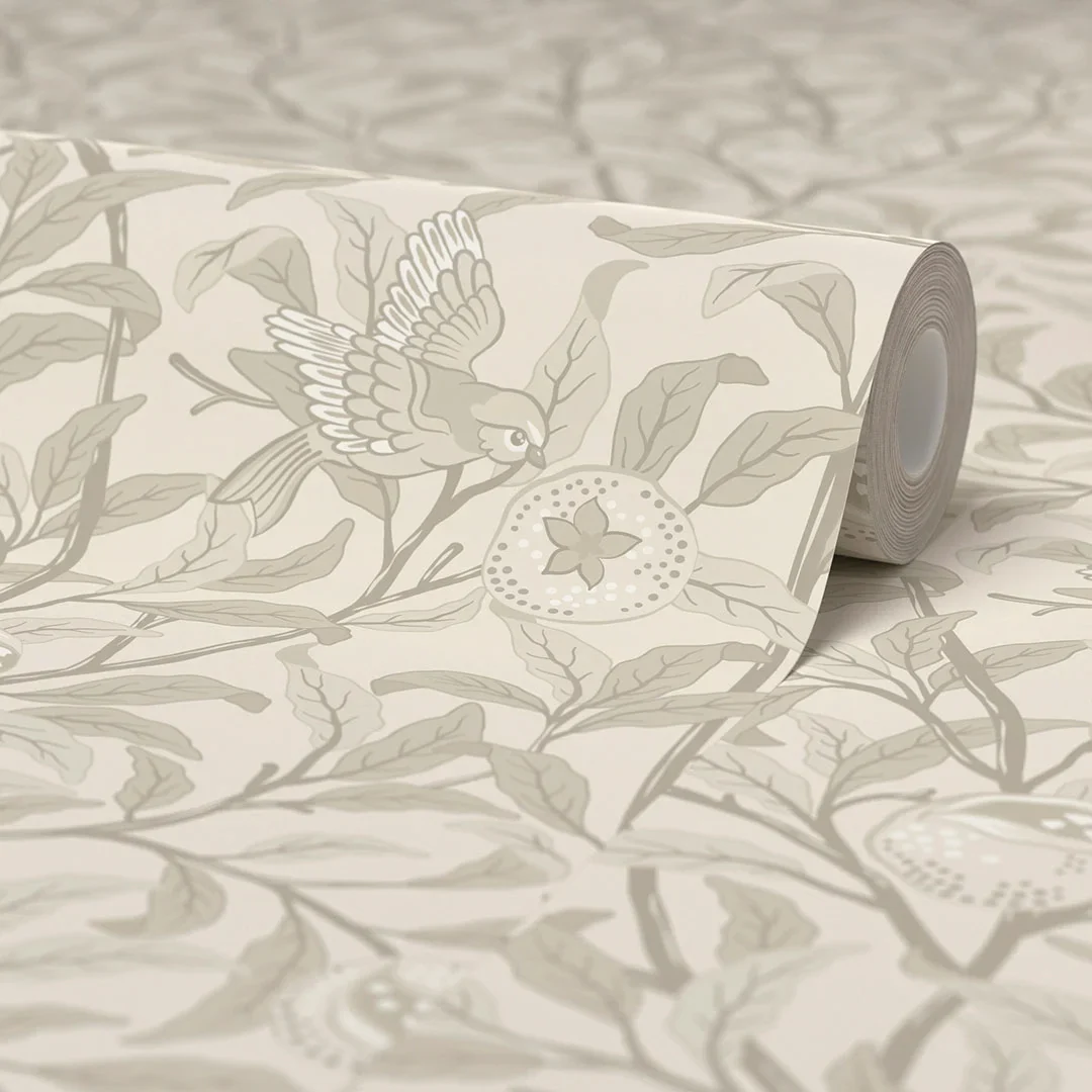 Beauty of Nature Wallpaper in Warm Neutrals - Image 4