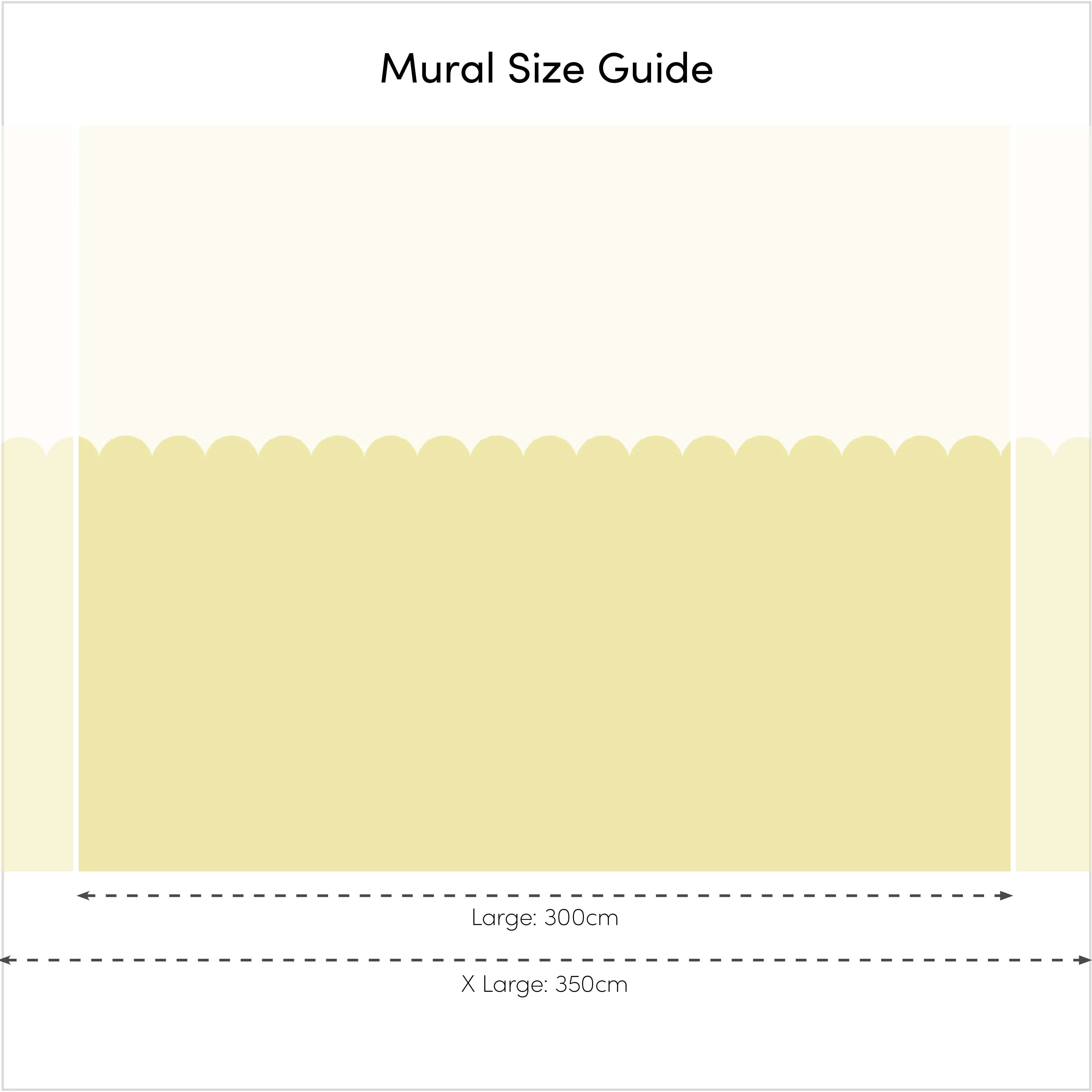 Boho Mermaid Full Wall Mural in Mustard - Image 3