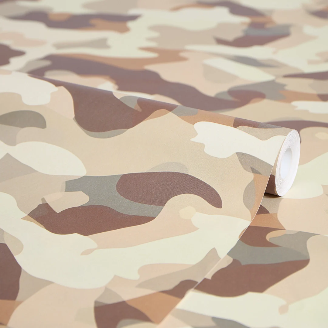 Camouflage Wallpaper in Desert - Image 4