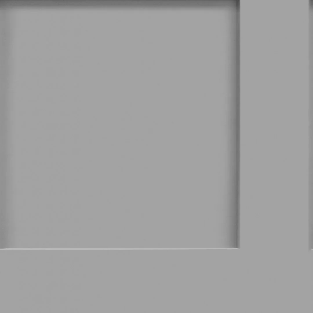 Contemporary Wood Panel Wallpaper in Soft Grey - Image 2