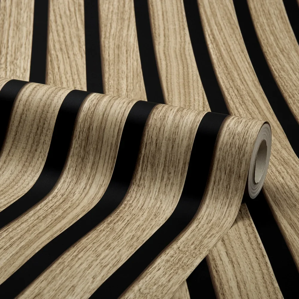 Contemporary Wood Slat Light Oak - Image 4