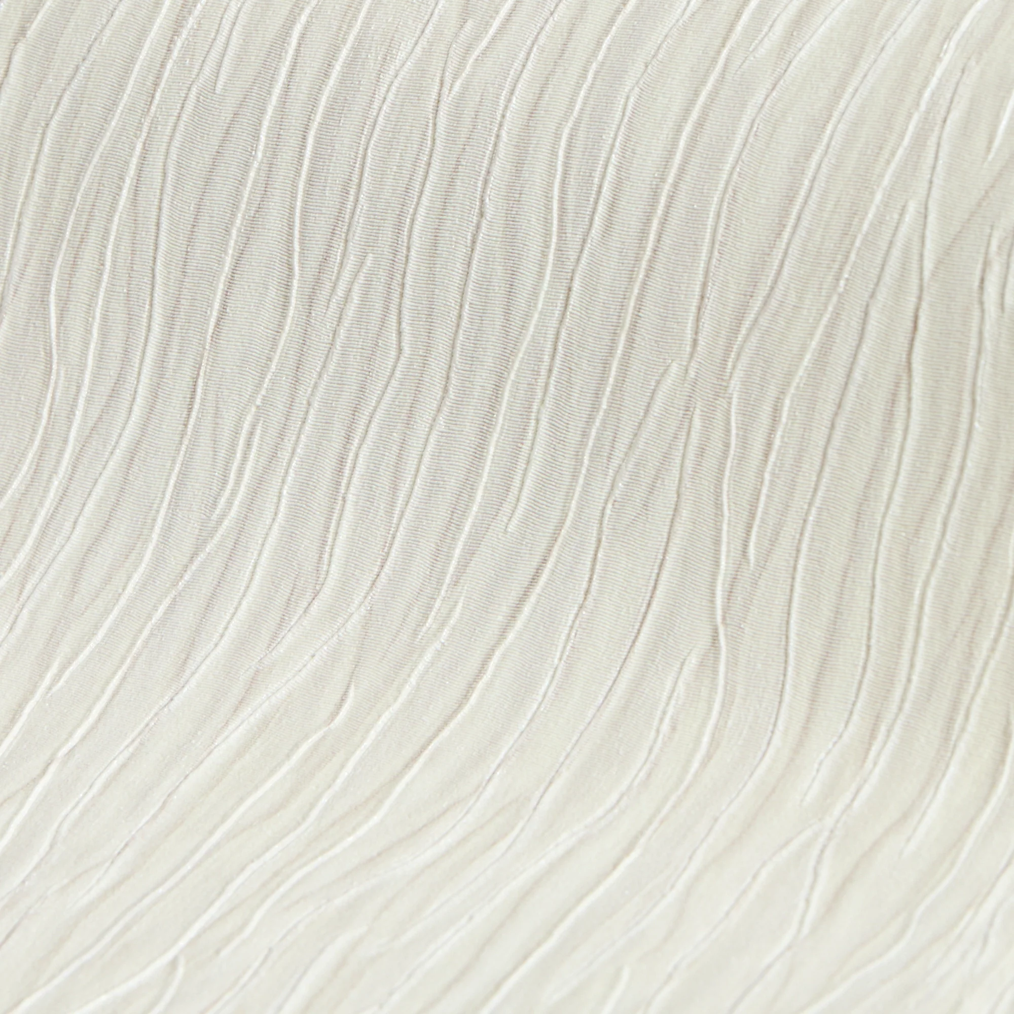 Crushed Silk Wallpaper in Off White - Image 5