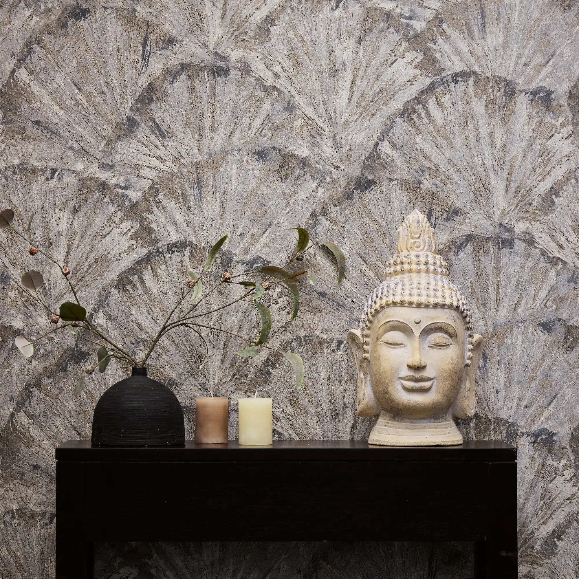 Curated Shell Wallpaper in Neutral Tones - Image 4