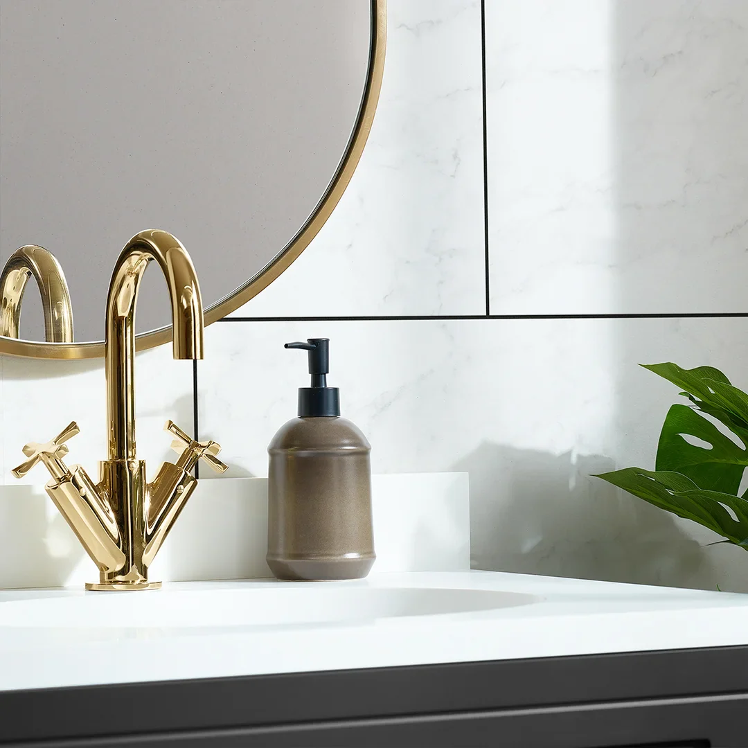 Florence Marble Wallpaper in Charcoal Grey - Image 3