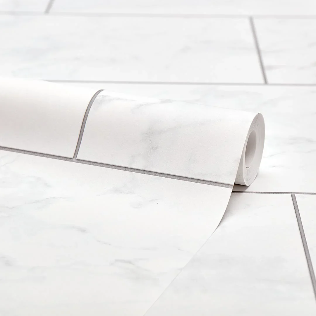 Florence Marble Wallpaper Light Grey - Image 4
