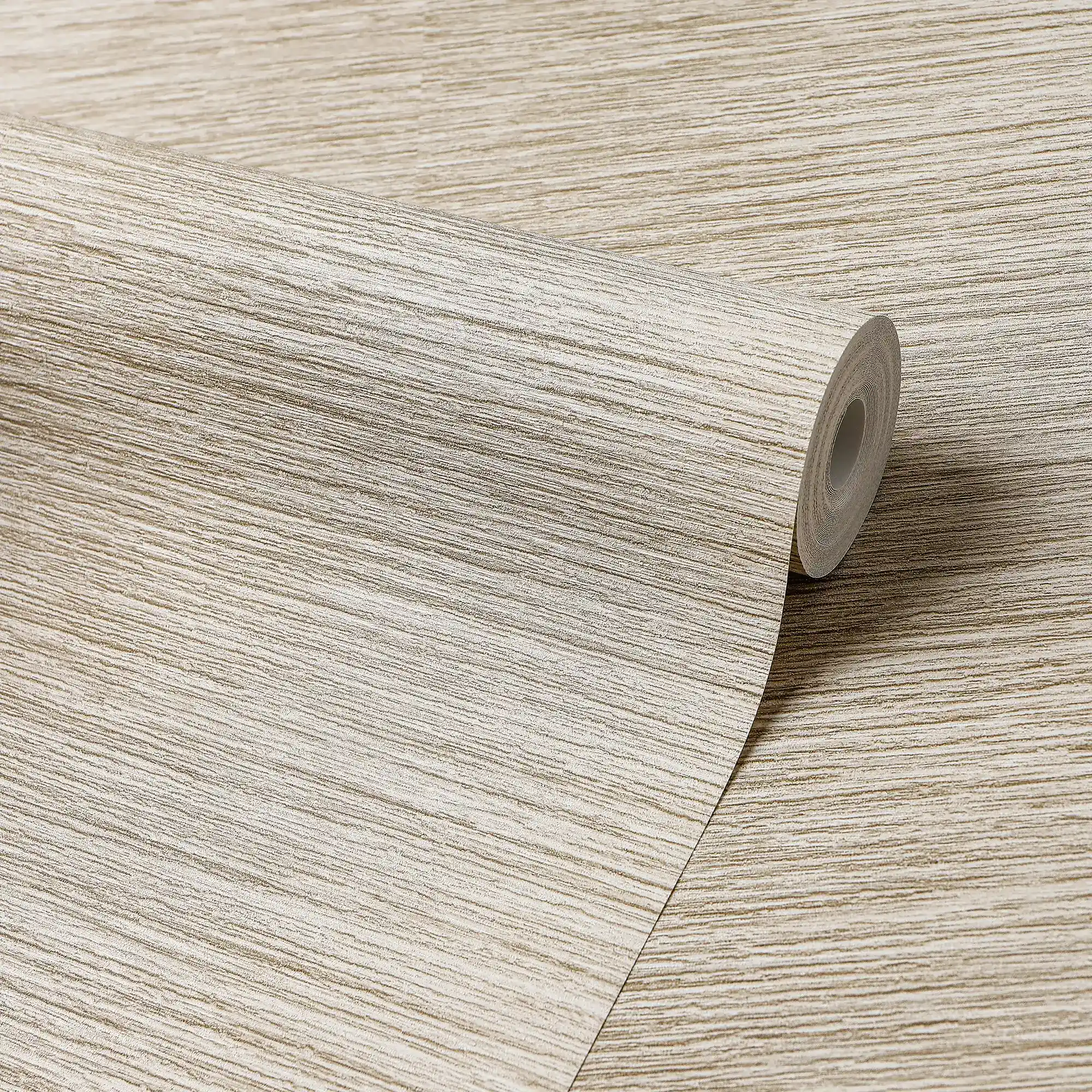 Golden Contours Wallpaper in Beige - Image 4
