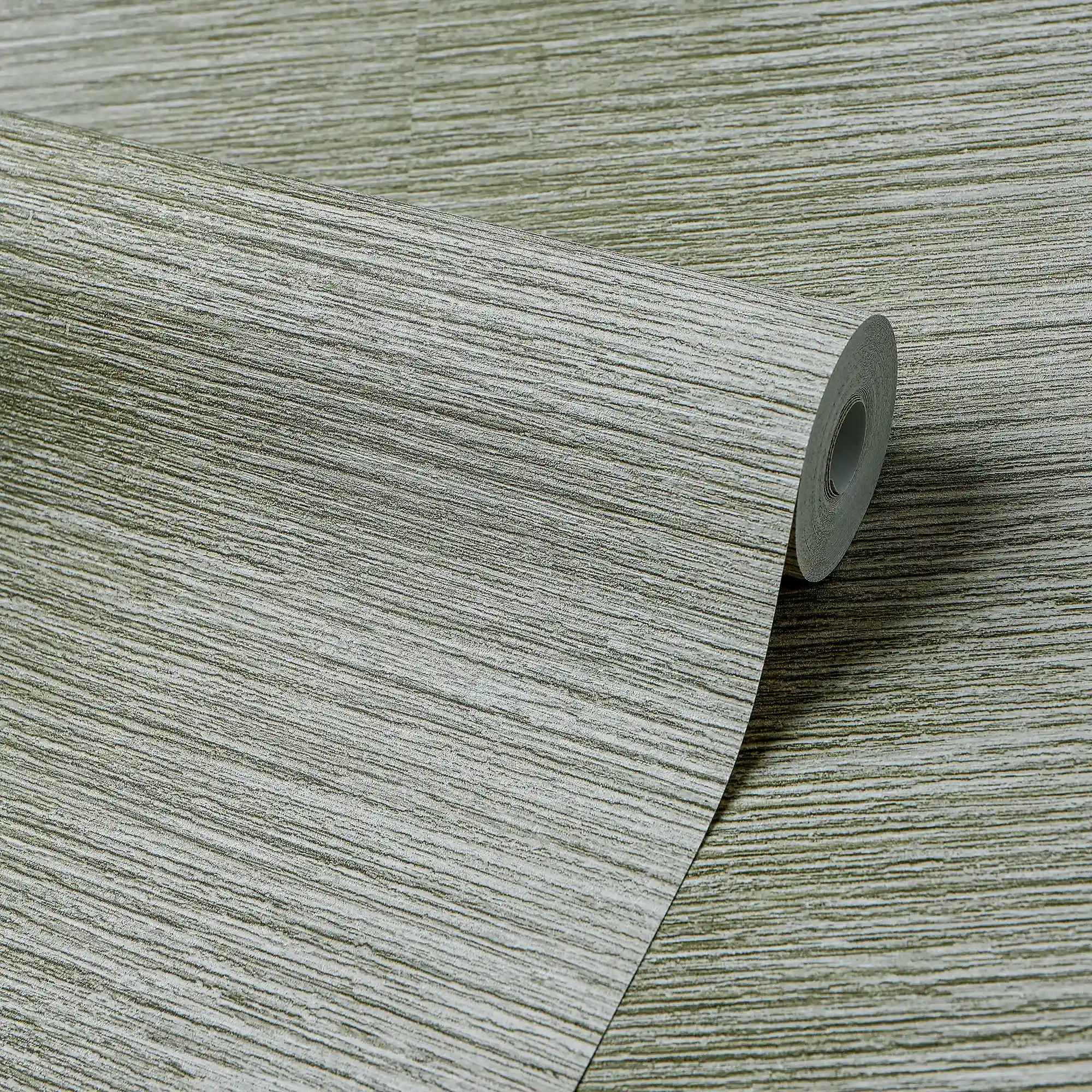 Golden Contours Wallpaper in Sage - Image 4
