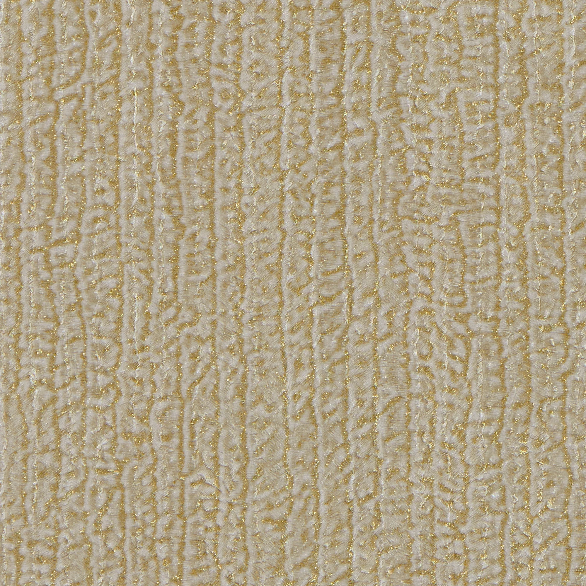 Haptic Metallic Wallpaper in Gold