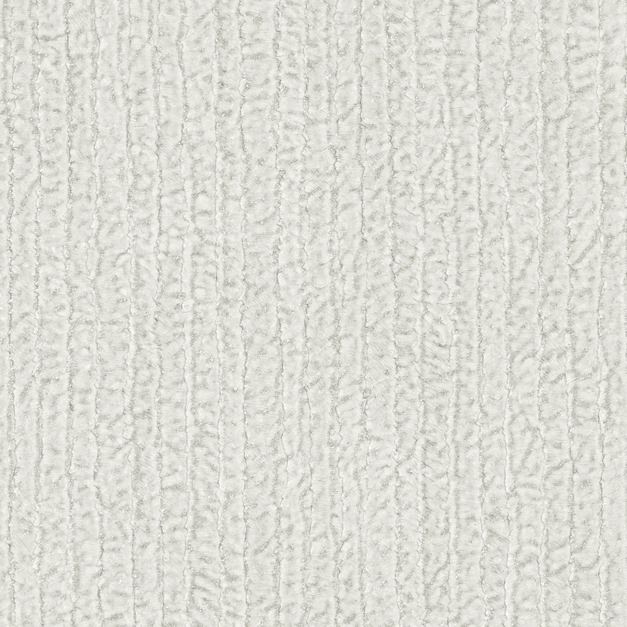 Haptic Metallic Wallpaper in White