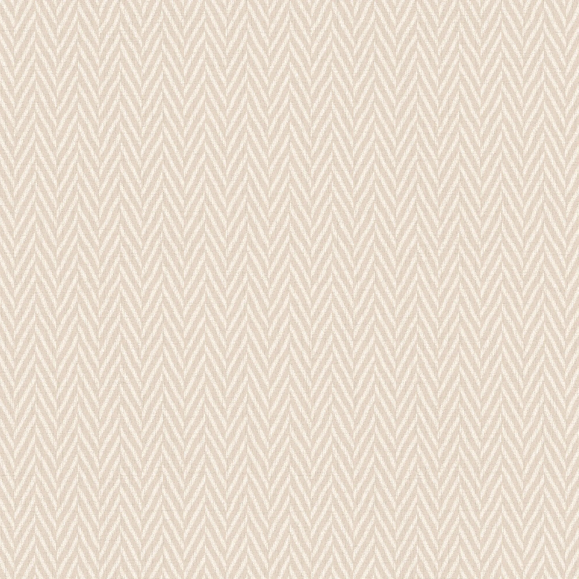Herringbone Wallpaper in Natural