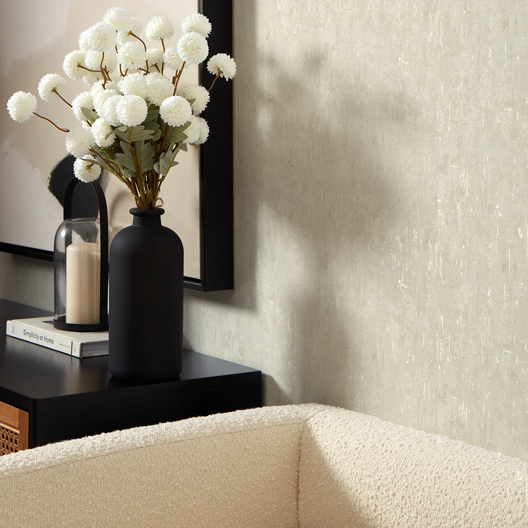 Howson Wallpaper in Ivory and Gold - Image 3