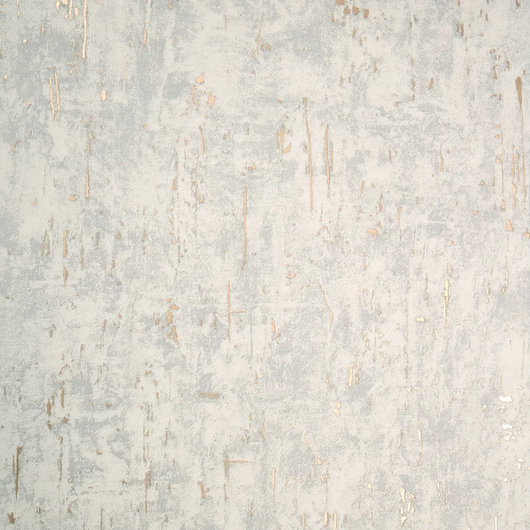 Howson Wallpaper in Soft Grey and Gold