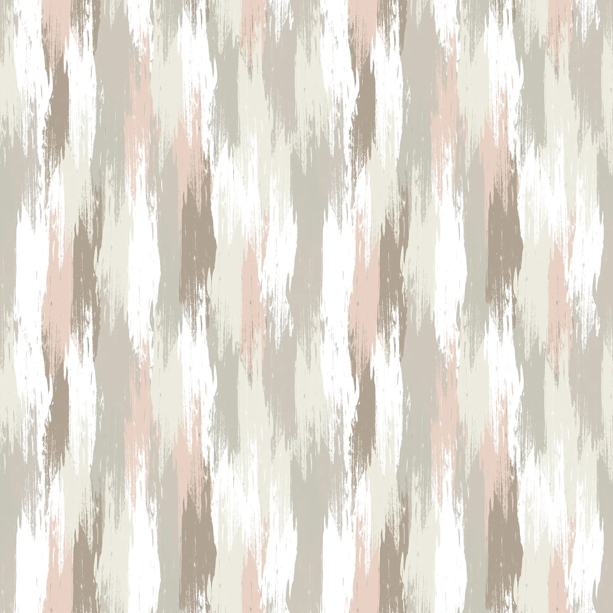 Layered Brushstrokes Wallpaper in Terracotta and Neutrals
