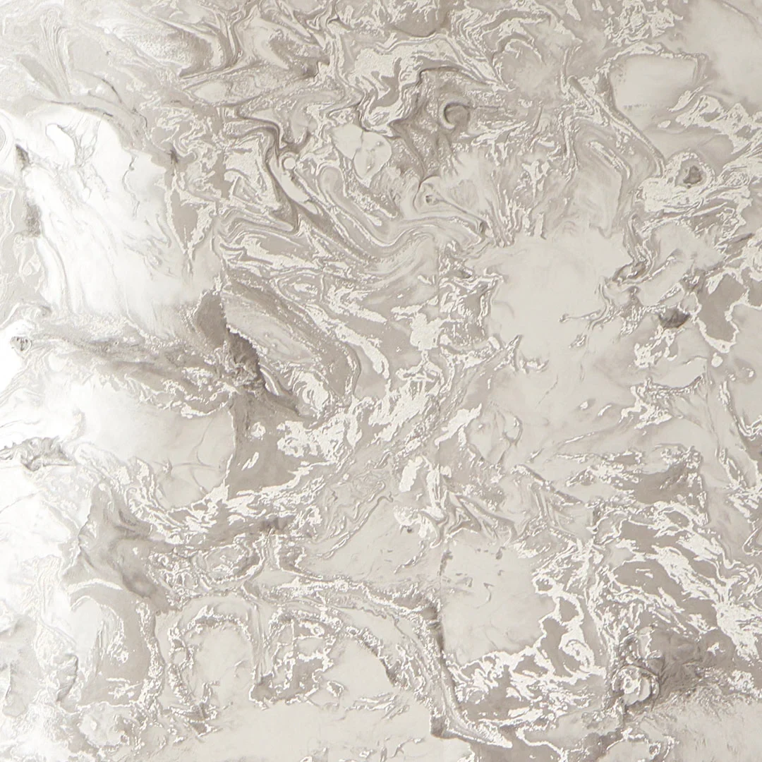 Liquid Marble Wallpaper in Taupe