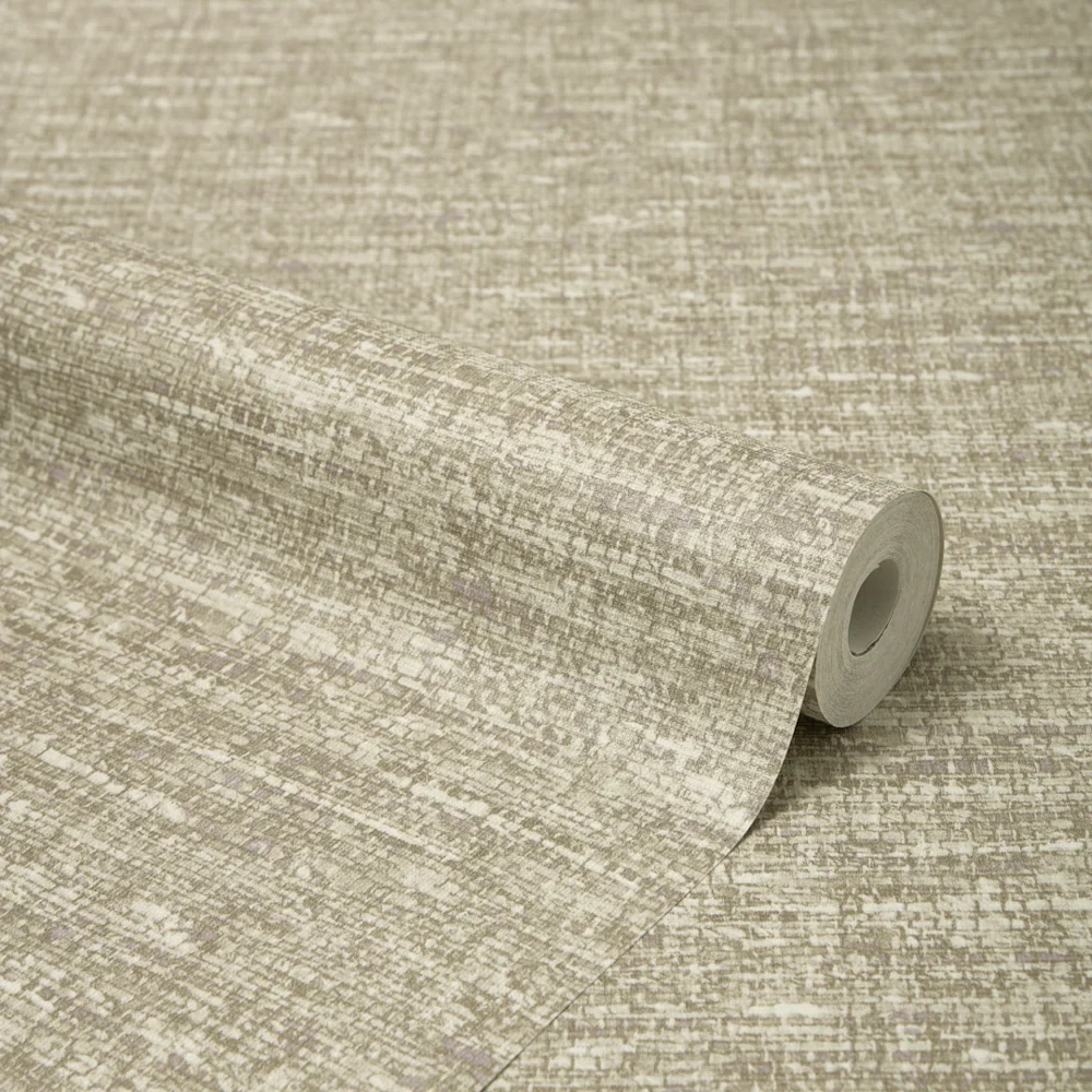 Loom Luxe Wallpaper in Warm Chocolate - Image 4