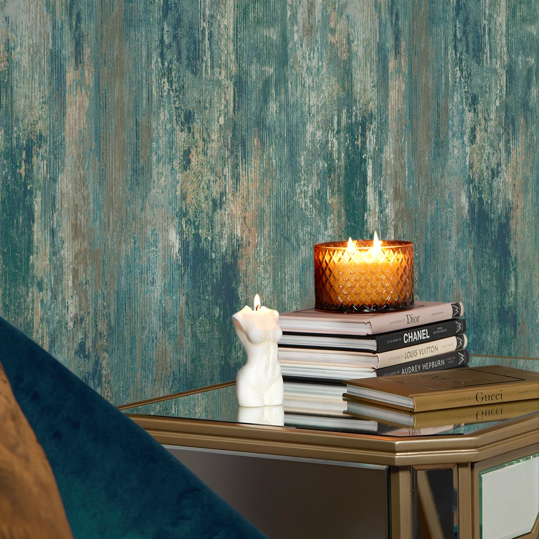 Lorenzo Wallpaper in Green - Image 3