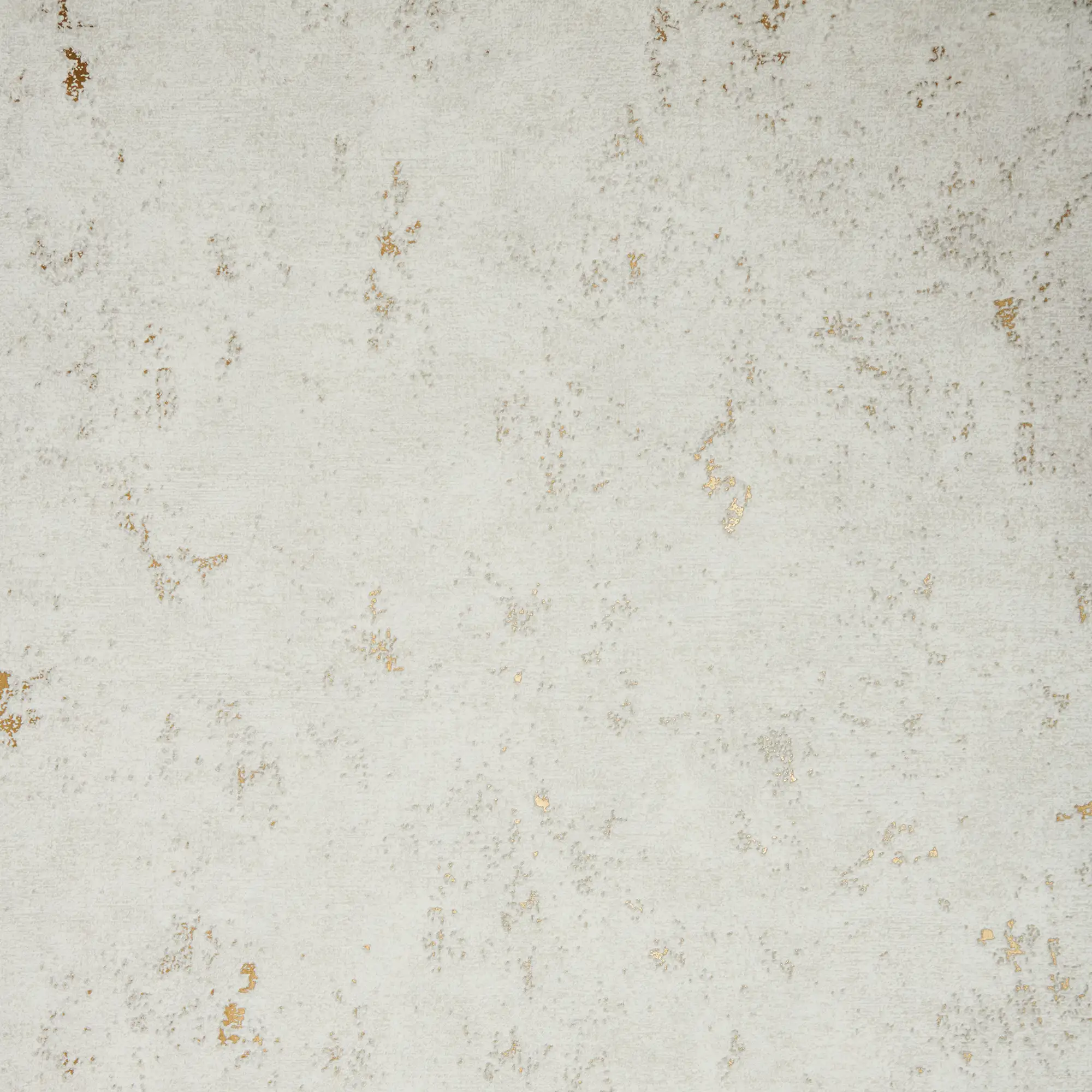 Malmo Wallpaper in Ivory with Gold Metallic