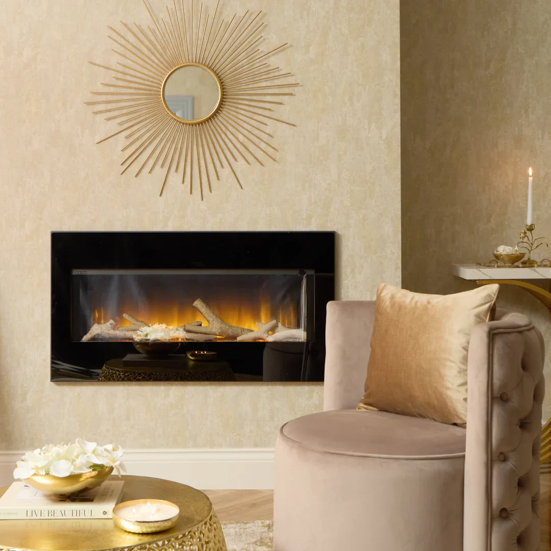 Milan II Wallpaper in Taupe and Gold - Image 2