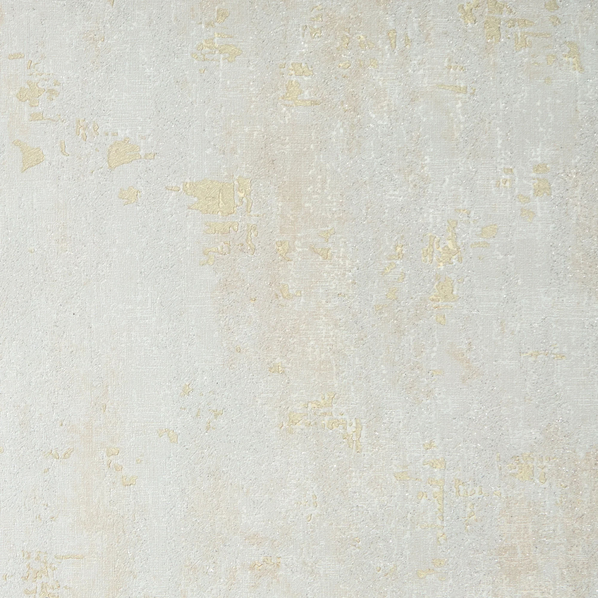 Nagano Wallpaper in Cream with Gold Metallic