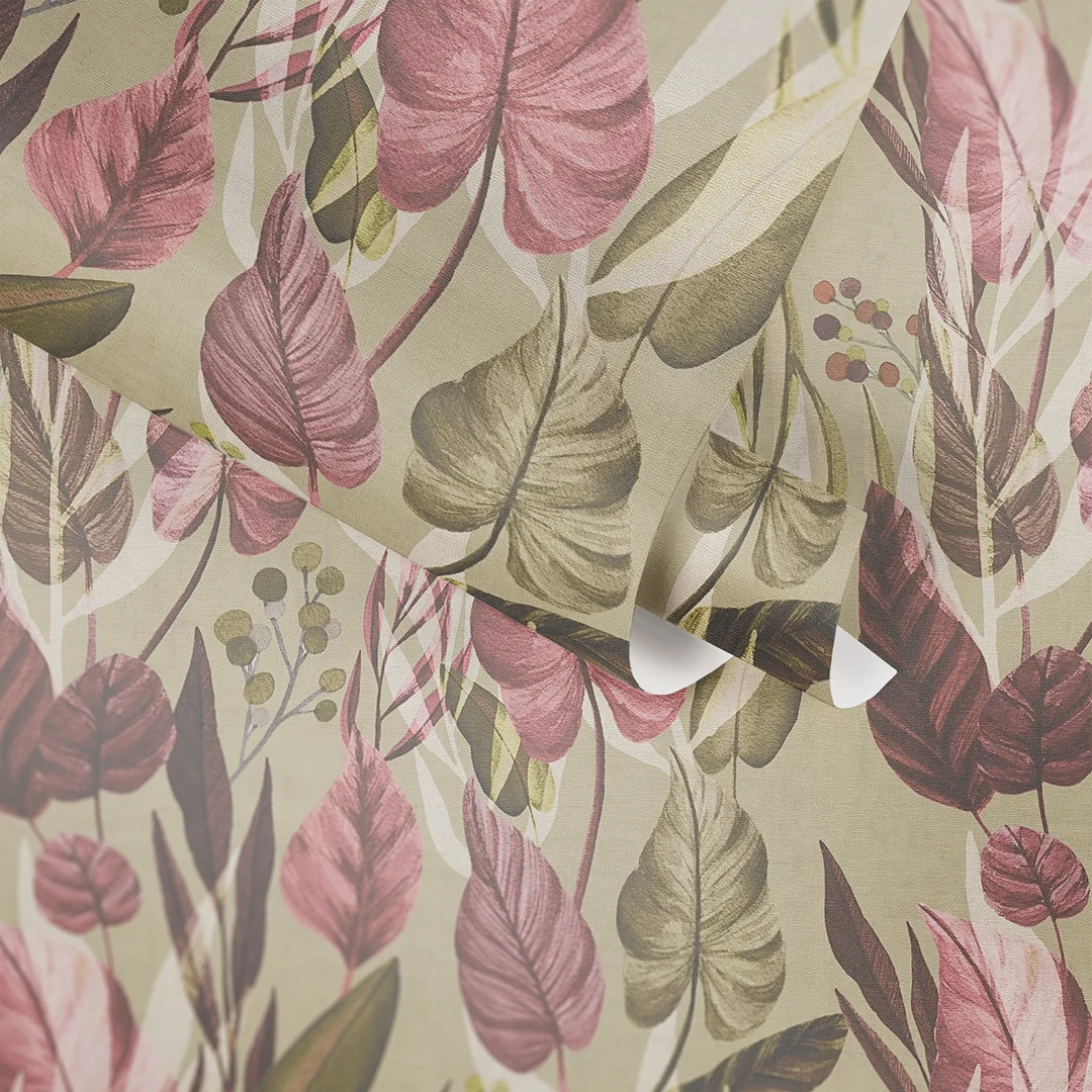 Nature's Embrace Wallpaper in Sand - Image 3