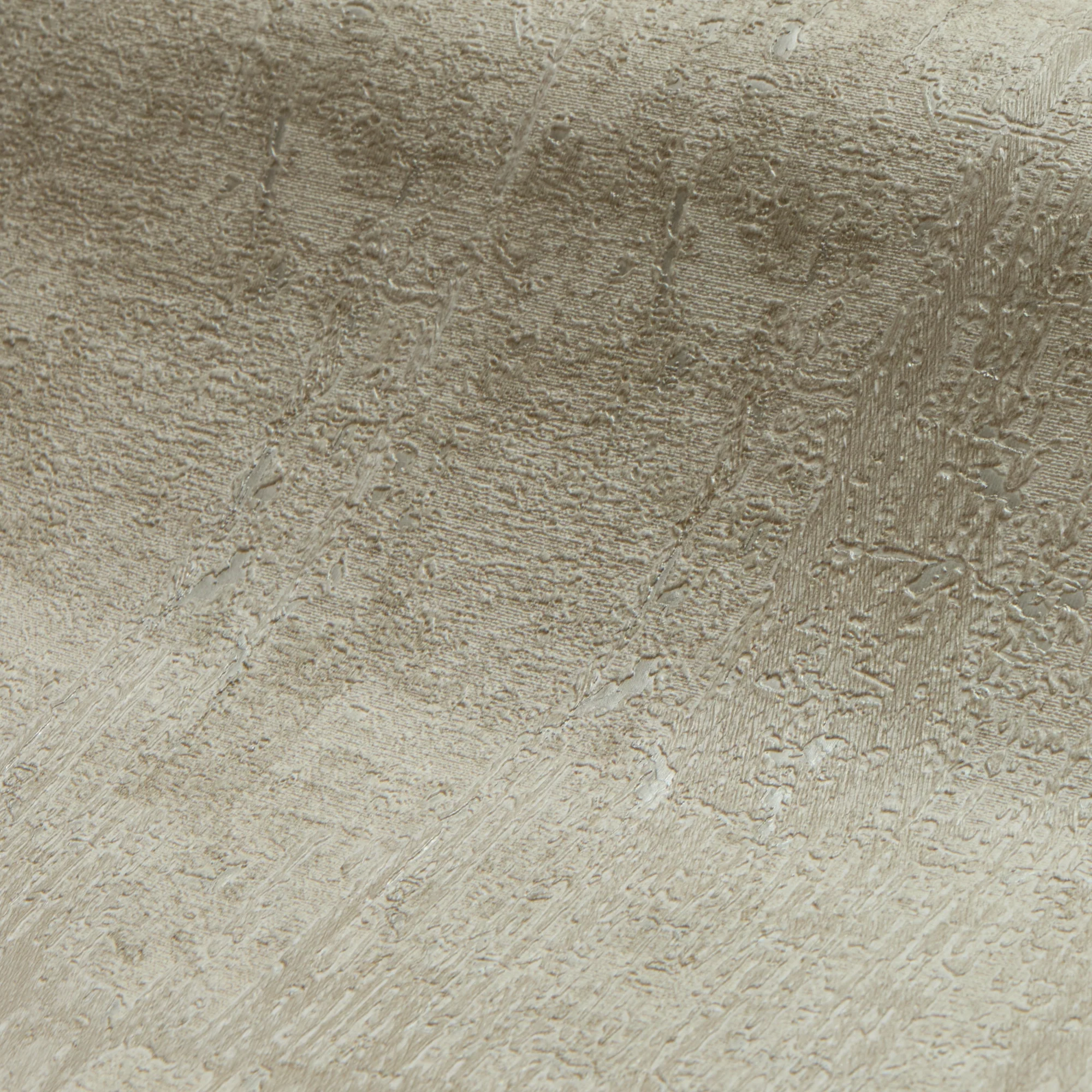 Palermo Wallpaper in Natural Metallic on Natural - Image 3