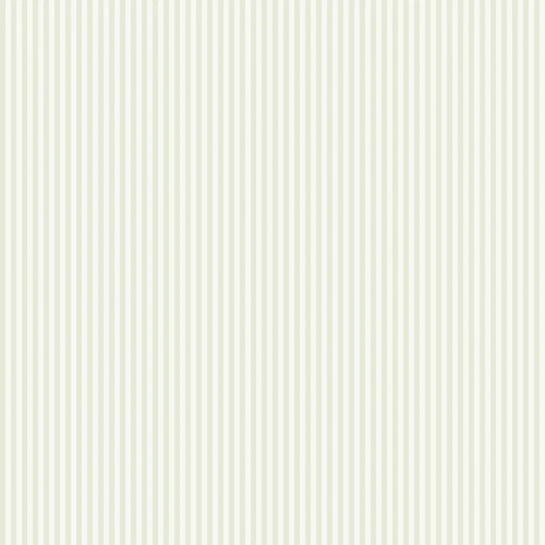 Pin Stripe Wallpaper in Soft Sage