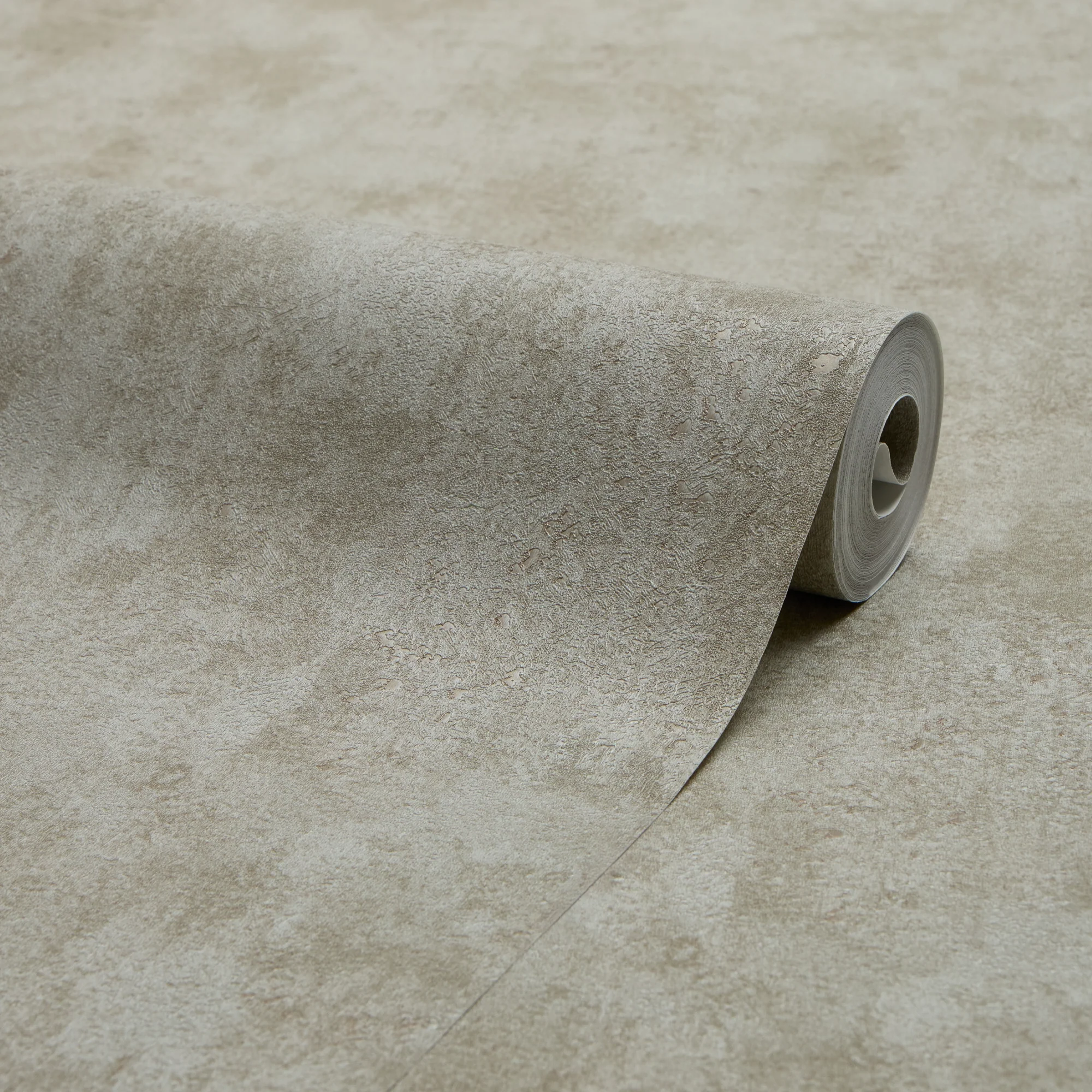 Pori Wallpaper in Grey with Grey Metallic - Image 2