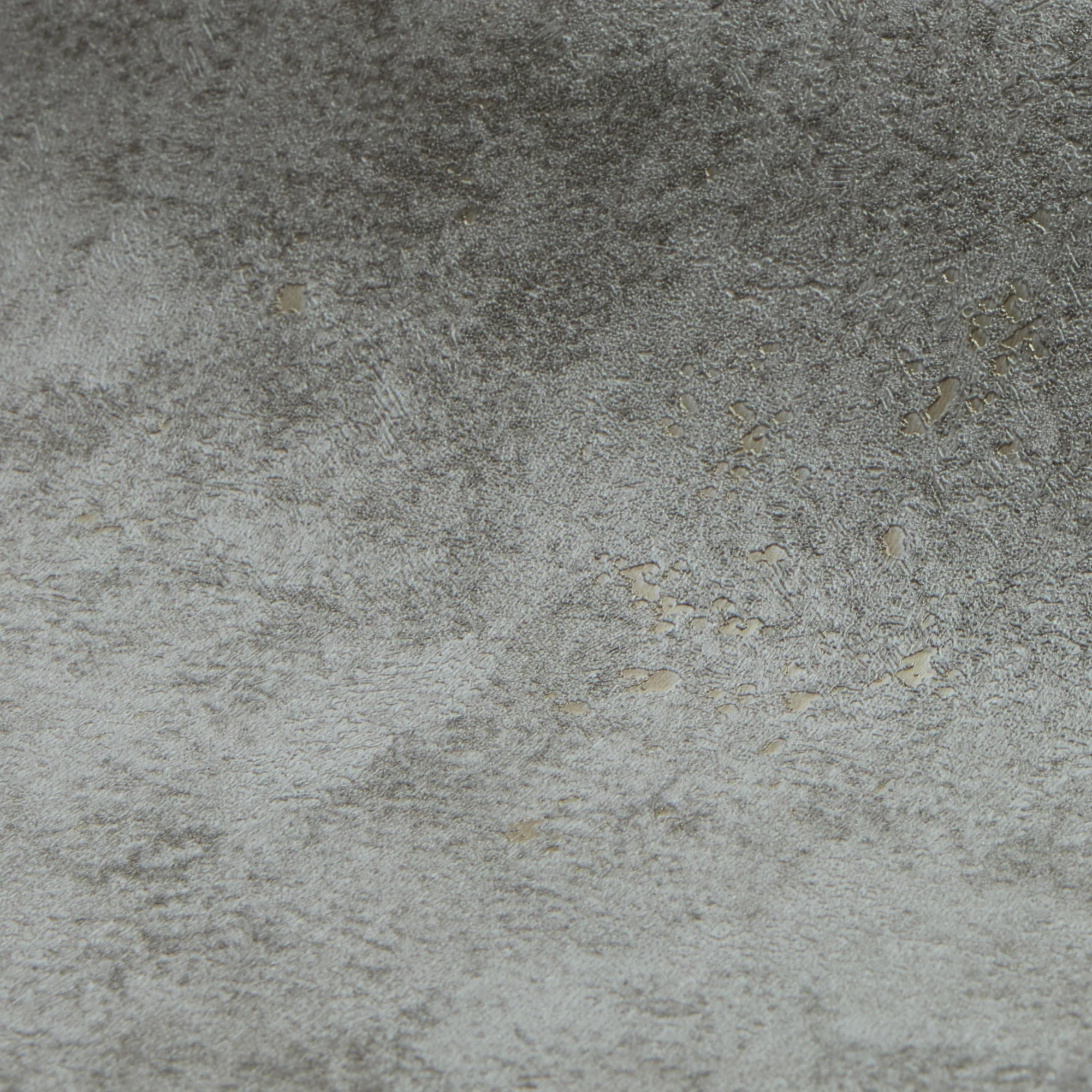 Pori Wallpaper in Light Grey with Gold Metallic - Image 5