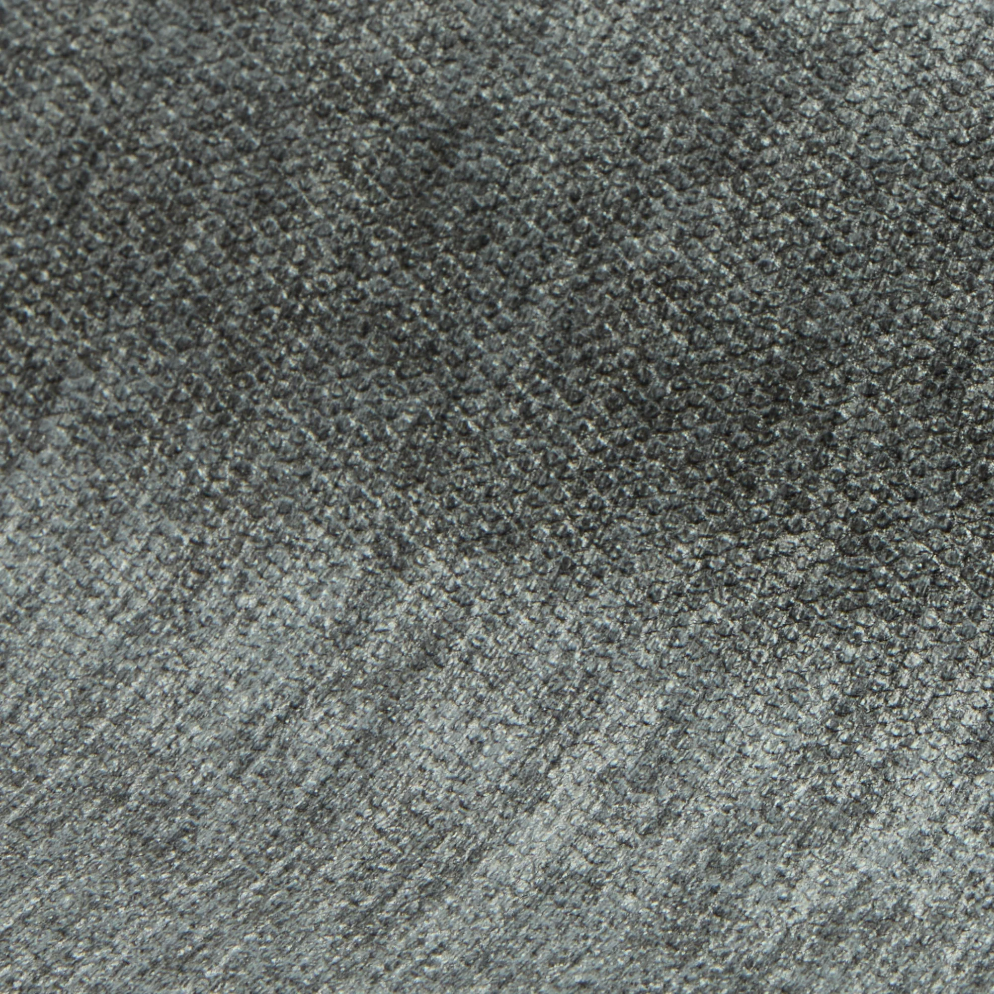 Porto Wallpaper in Grey with Silver Metallic - Image 3