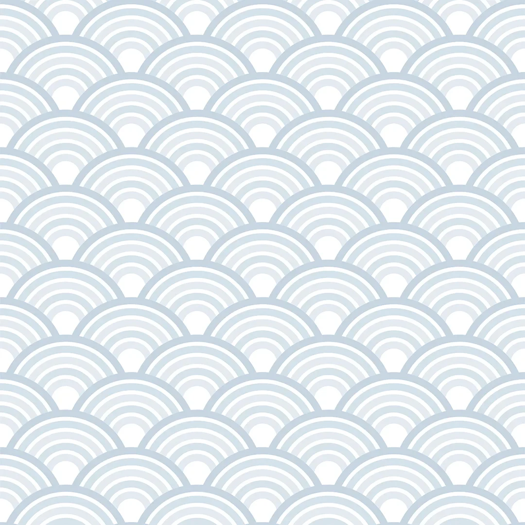 Rainbow Magic Wallpaper in Blue and White