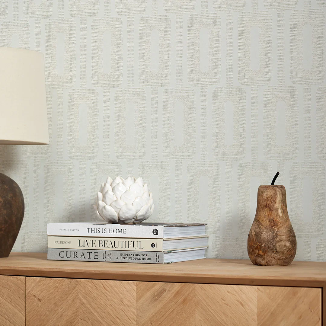 Retro Key Wallpaper in Stone - Image 3