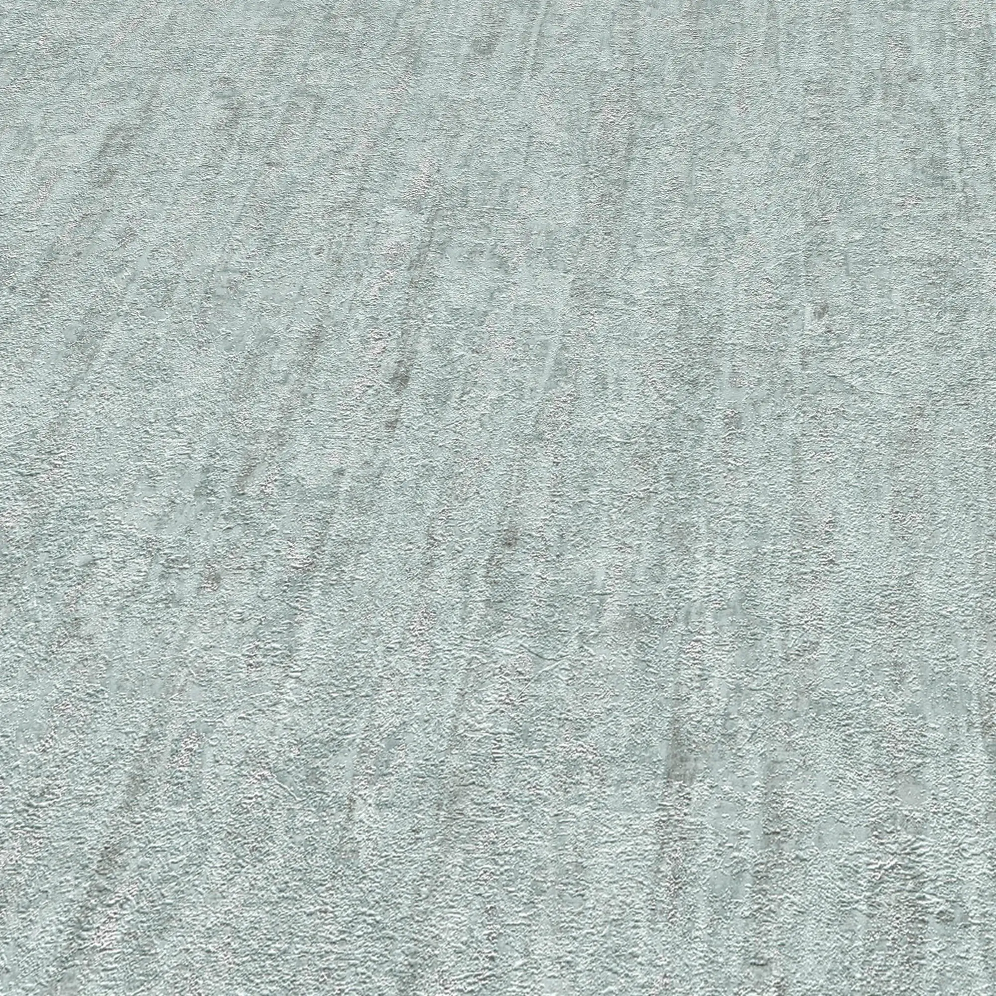 Seceda Wallpaper in Cool Blue with Silver Metallic - Image 4