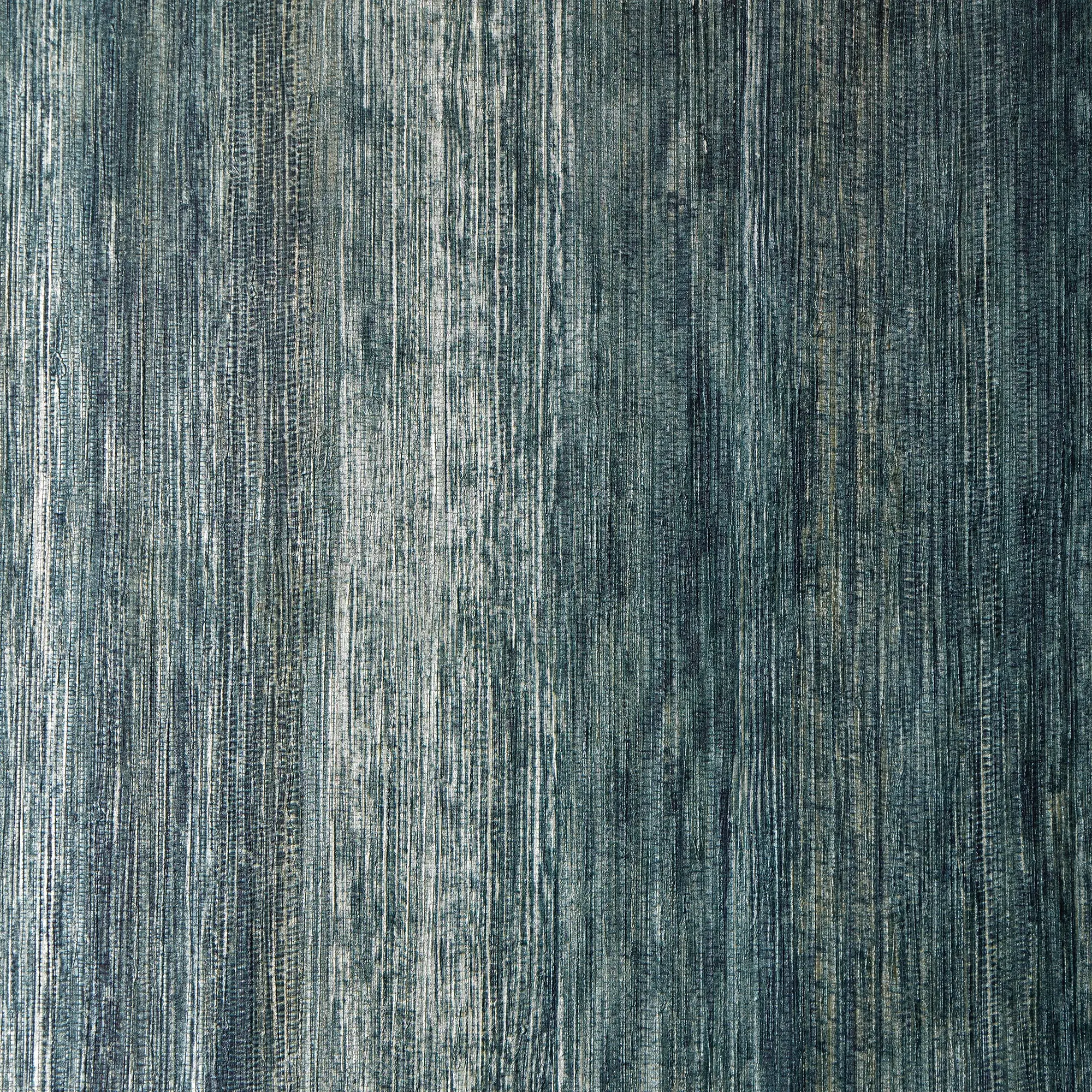 Subtle Ridges Wallpaper in Ocean Blue