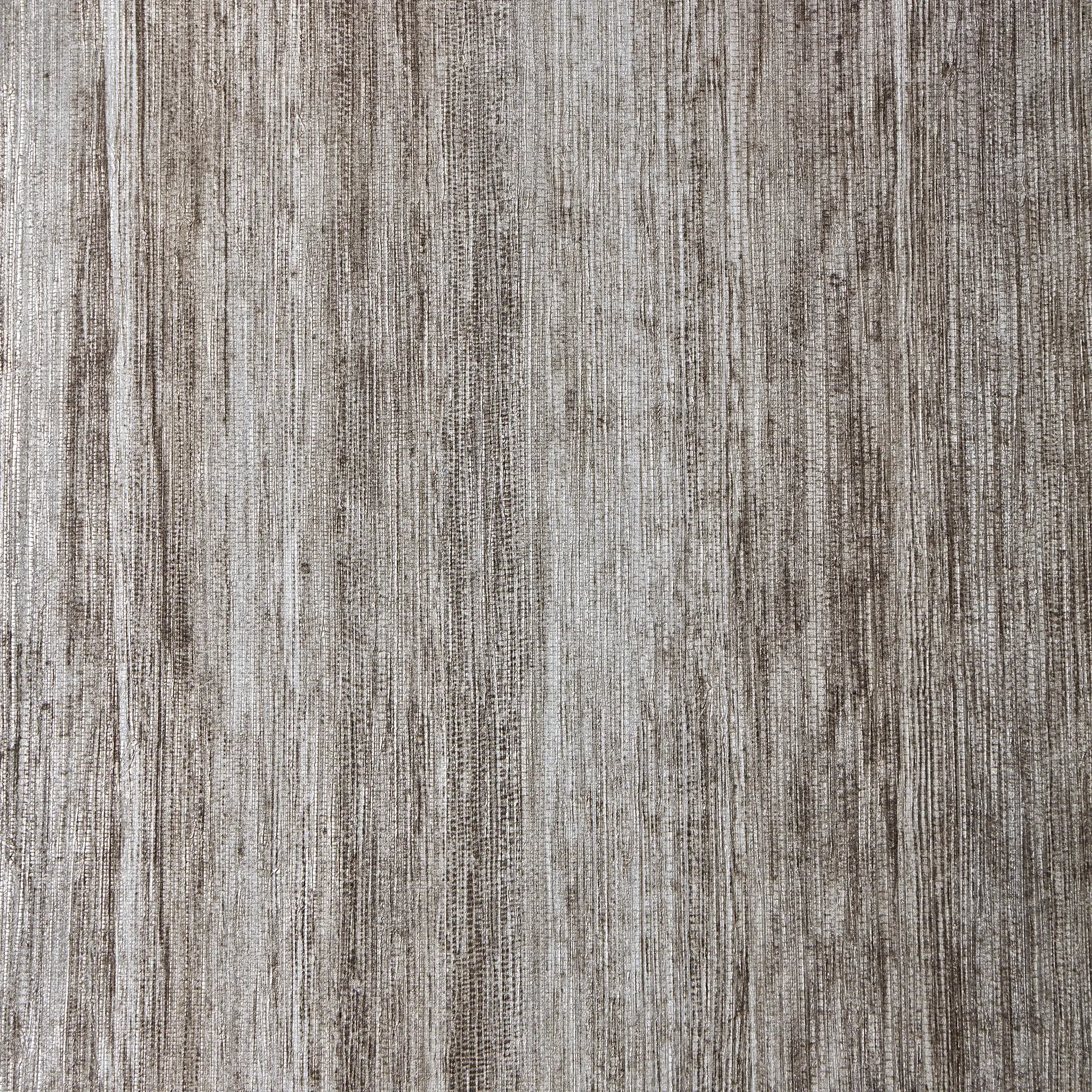 Subtle Ridges Wallpaper in Warm Grey