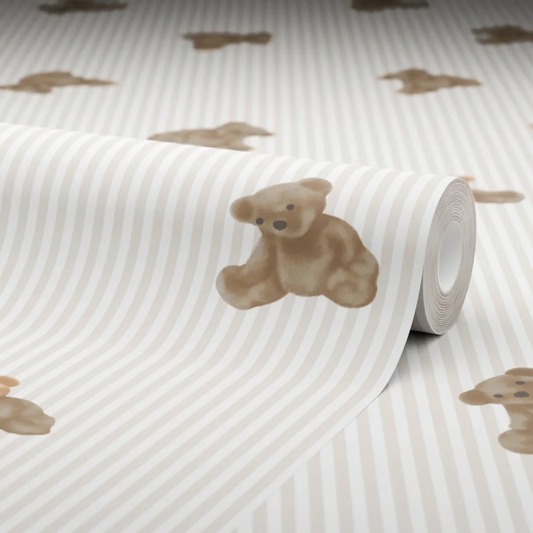 The Bear Wallpaper in Stone - Image 4