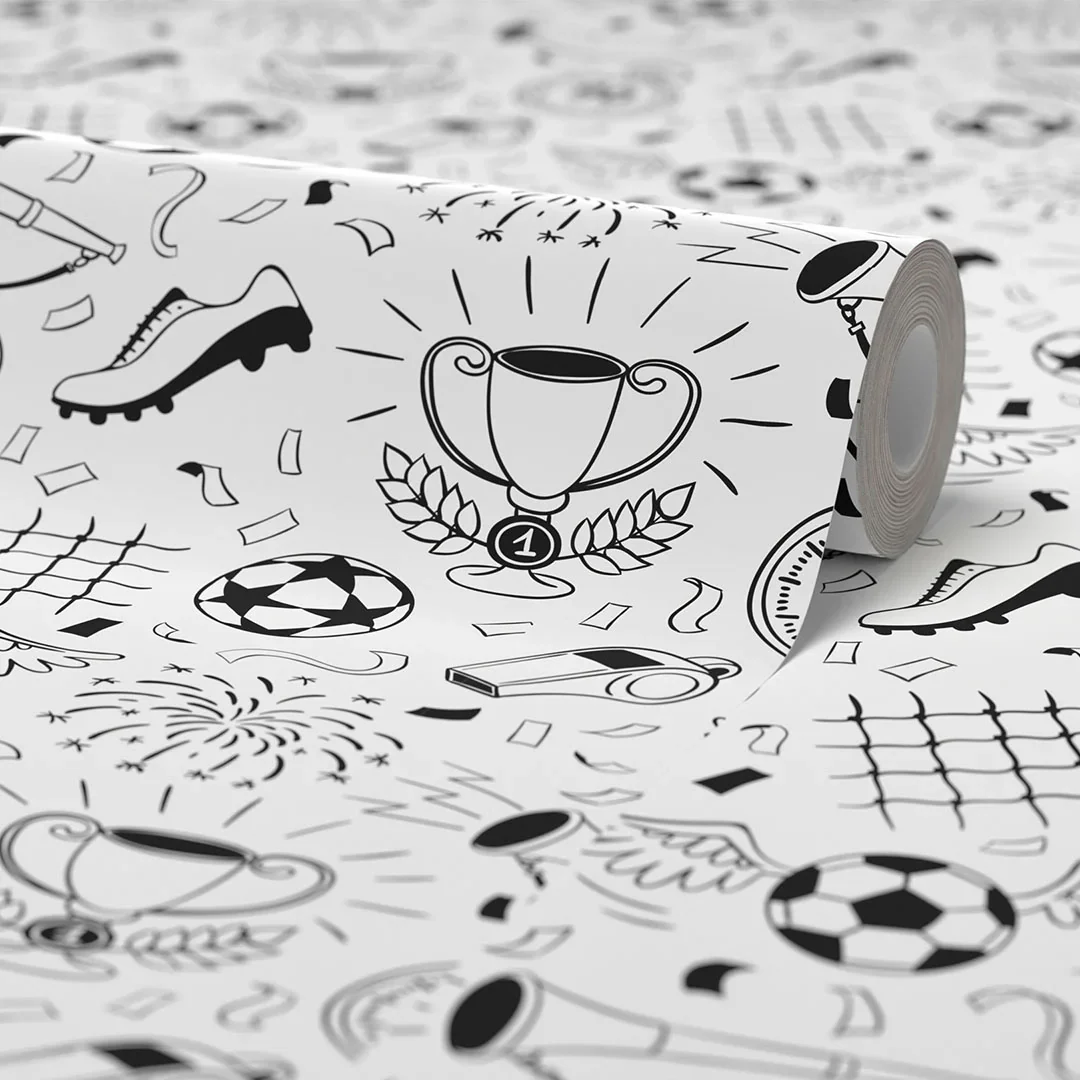 The Champions Wallpaper in Monochrome - Image 4