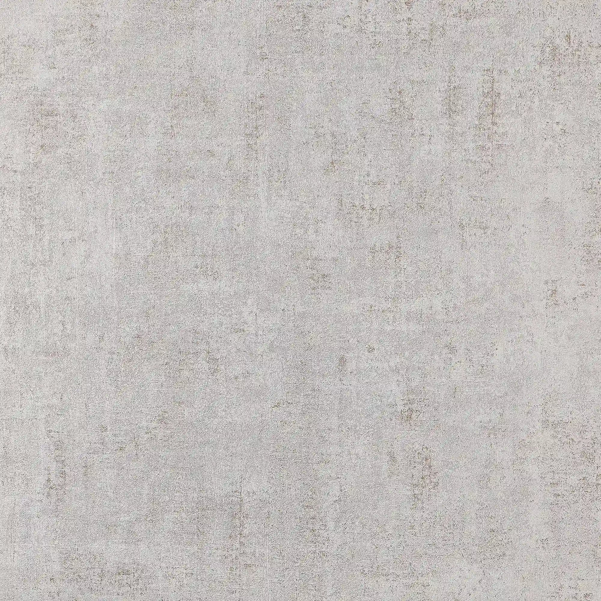 Torino Wallpaper in Stone with Gold Metallic