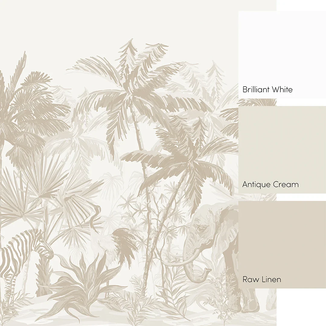 Vintage Explorer Full Wall Mural in Neutral - Image 3