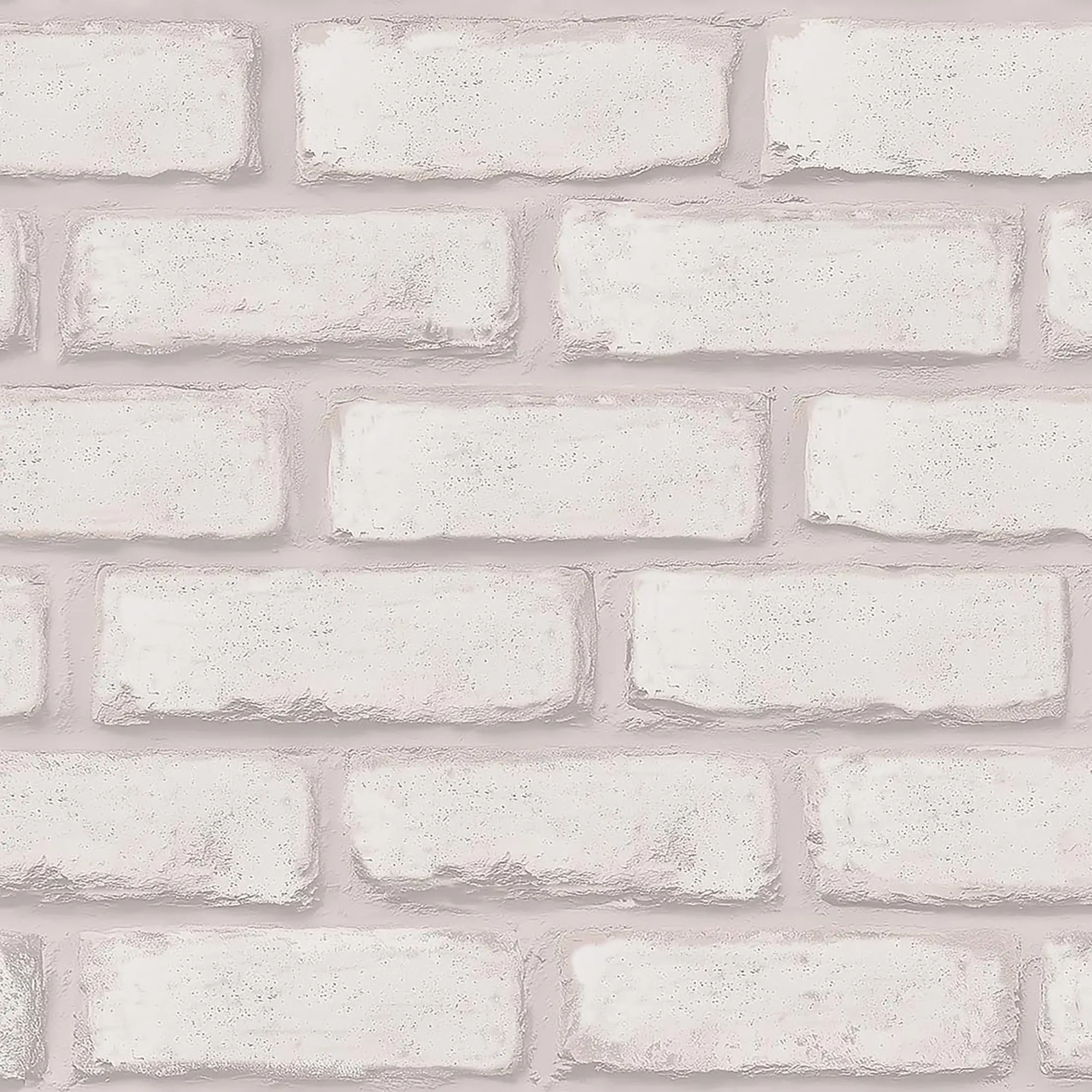 Wandsworth Brick Wallpaper in White
