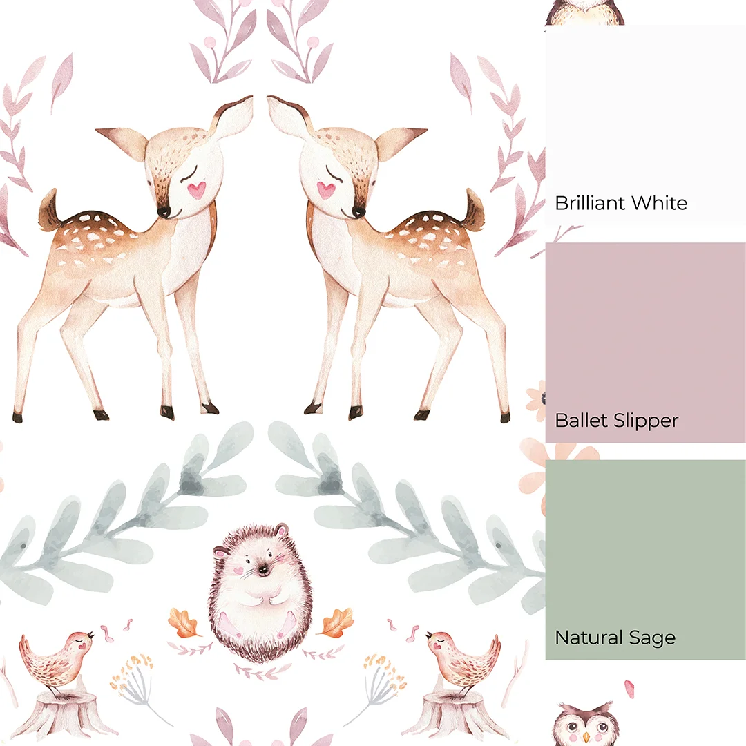 Woodland Friends Wallpaper Multicoloured - Image 4