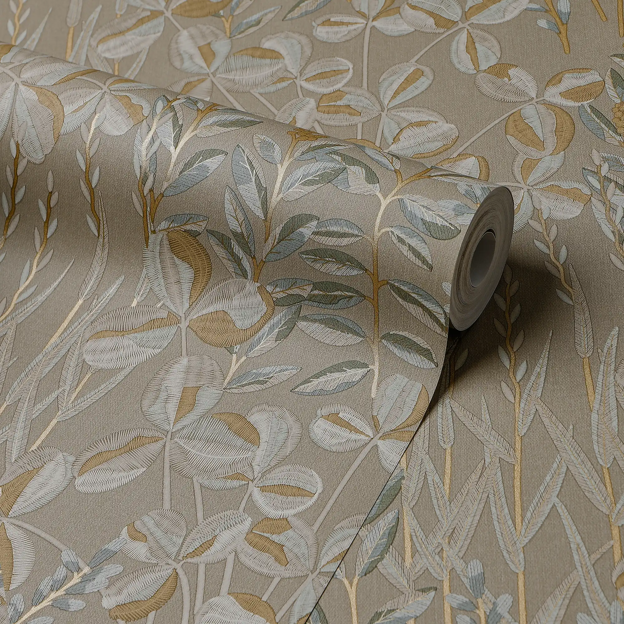 Woodland Meadow Wallpaper in Sage - Image 4